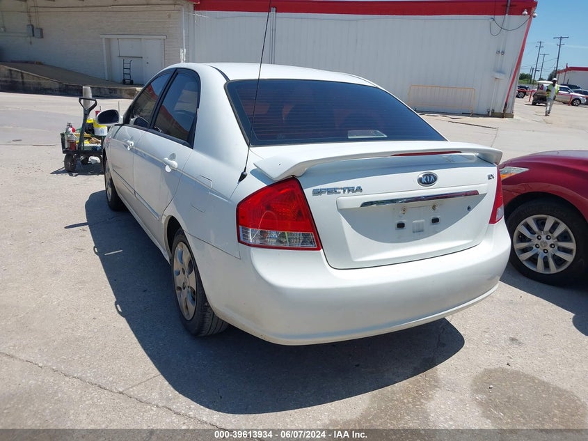 2009 Kia Spectra Ex VIN: KNAFE221195668769 Lot: 39613934