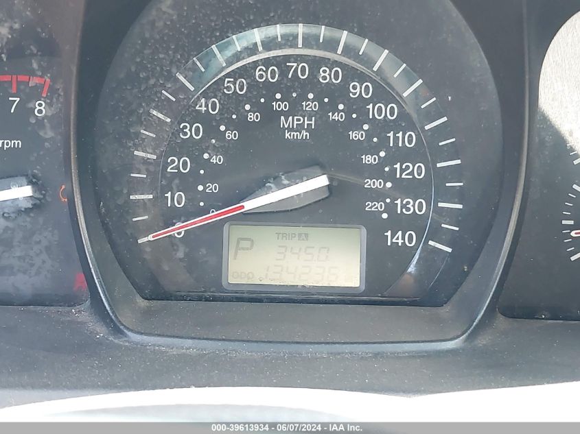 2009 Kia Spectra Ex VIN: KNAFE221195668769 Lot: 39613934