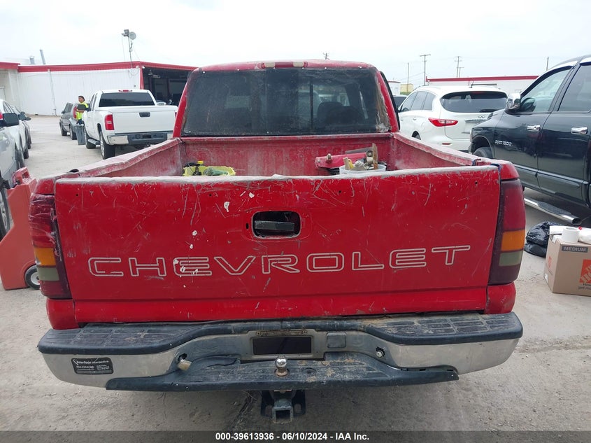 1999 Chevrolet Silverado 1500 VIN: 1GCEK19T6XE248141 Lot: 39613936