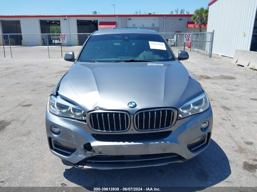 2017 BMW X6 Sdrive35I VIN: 5UXKU0C30H0G69269 Lot: 39613938