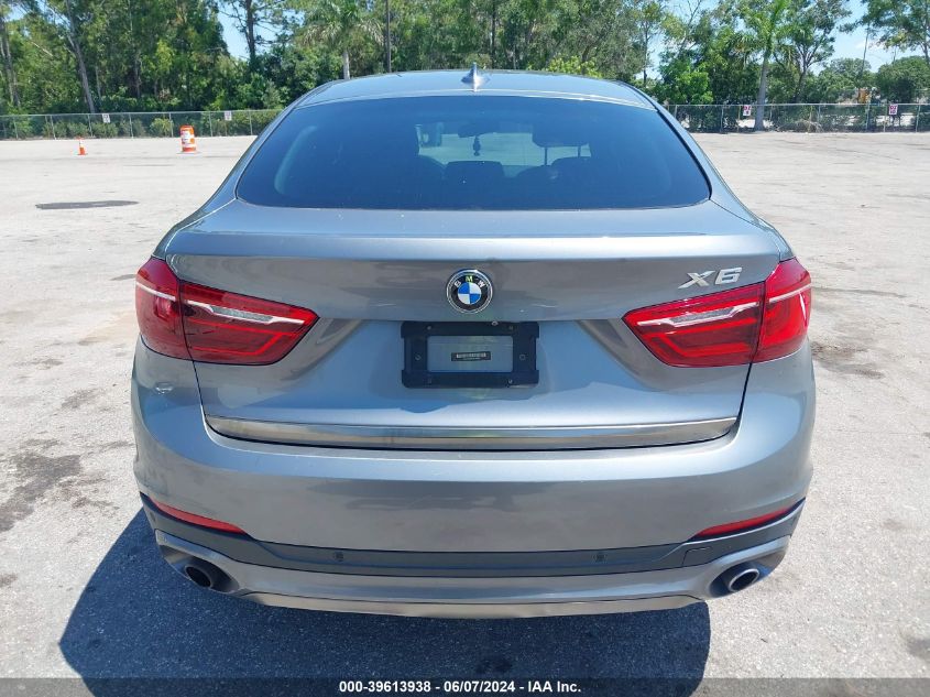 2017 BMW X6 Sdrive35I VIN: 5UXKU0C30H0G69269 Lot: 39613938