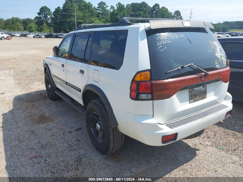 2000 Mitsubishi Montero Sport Ls/Xls VIN: JA4LS31H2YP814757 Lot: 39613940