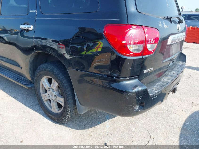 2008 Toyota Sequoia Limited 5.7L V8 VIN: 5TDZY68A18S008049 Lot: 39613942