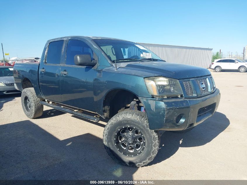 2005 Nissan Titan Xe VIN: 1N6AA07A55N560927 Lot: 39613959