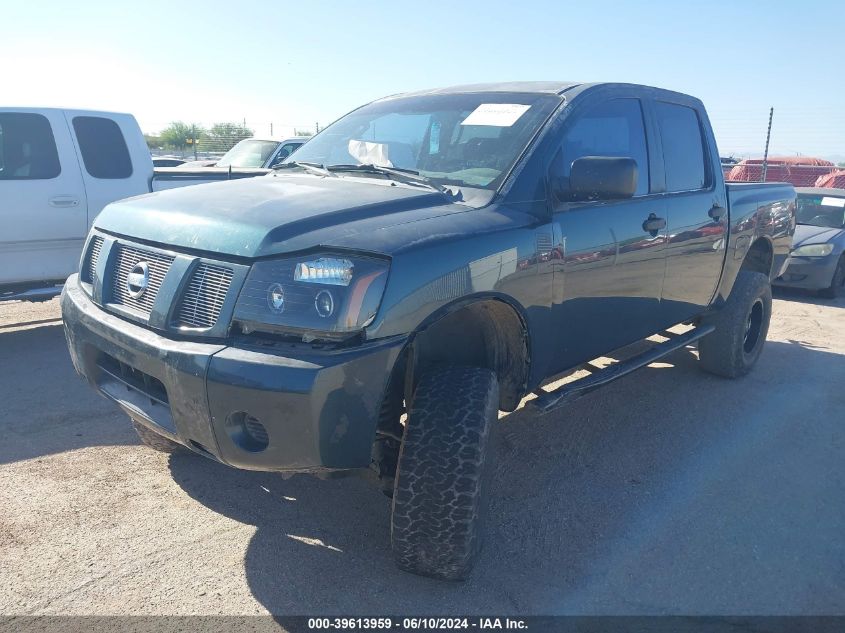 2005 Nissan Titan Xe VIN: 1N6AA07A55N560927 Lot: 39613959