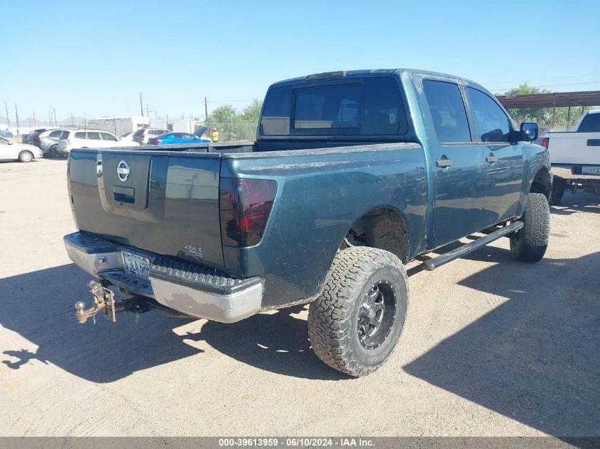 2005 Nissan Titan Xe VIN: 1N6AA07A55N560927 Lot: 39613959