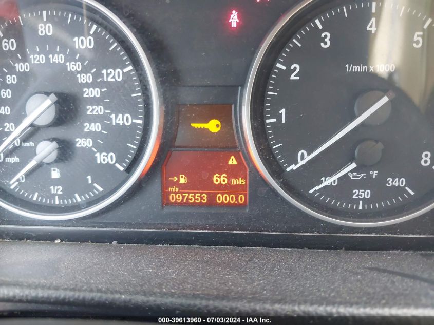 2009 BMW 335I VIN: WBAWL735X9P181854 Lot: 39613960