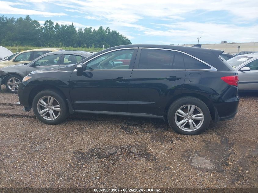 2014 Acura Rdx VIN: 5J8TB3H51EL011587 Lot: 39613967