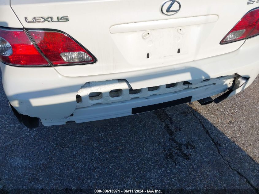 2004 Lexus Es 330 VIN: JTHBA30G645035654 Lot: 39613971