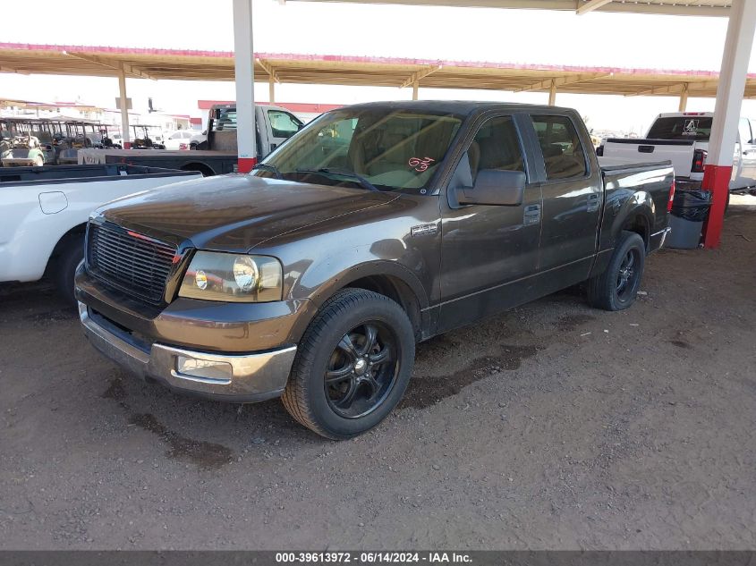 2005 Ford F-150 Lariat/Xlt VIN: 1FTPW125X5KE37141 Lot: 39613972