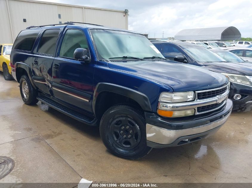 2002 Chevrolet Suburban 1500 Ls VIN: 3GNEC16Z82G329981 Lot: 39613996