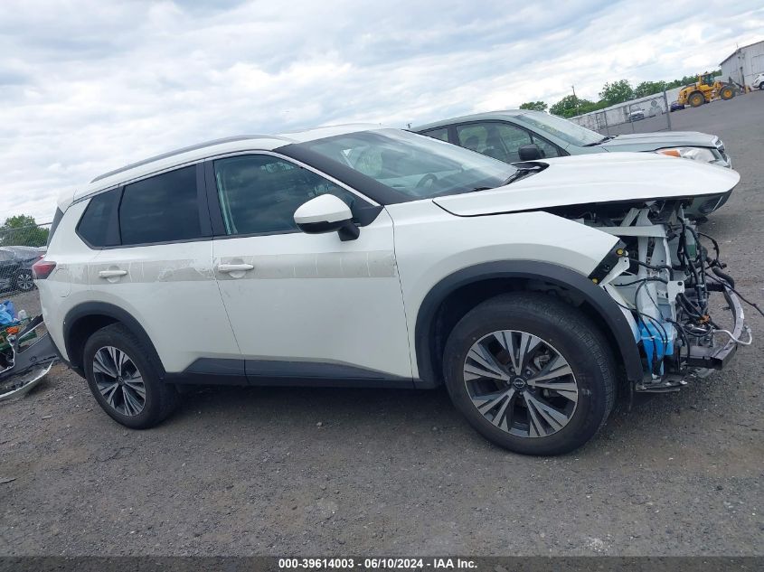 2022 Nissan Rogue Sv Fwd VIN: 5N1BT3BA2NC699169 Lot: 39614003