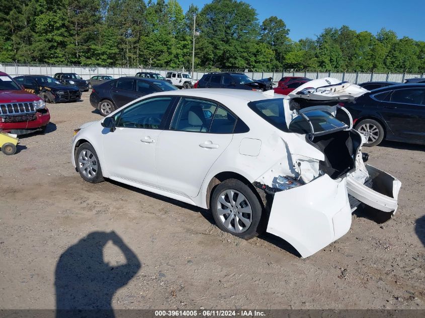 2023 Toyota Corolla Le VIN: 5YFB4MDE8PP002203 Lot: 39614005