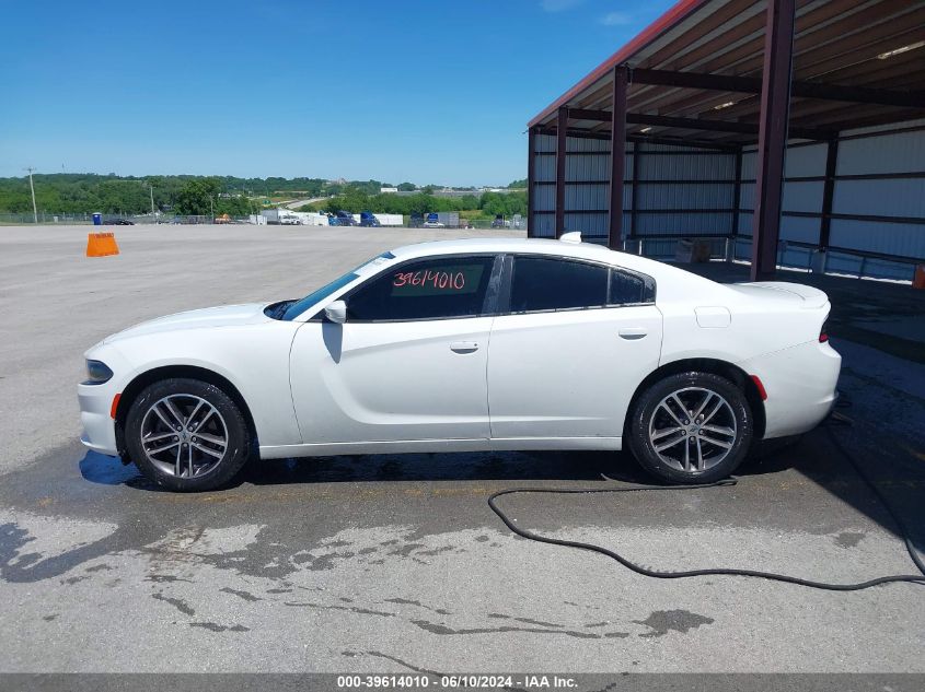 2019 Dodge Charger Sxt Awd VIN: 2C3CDXJG7KH678866 Lot: 39614010