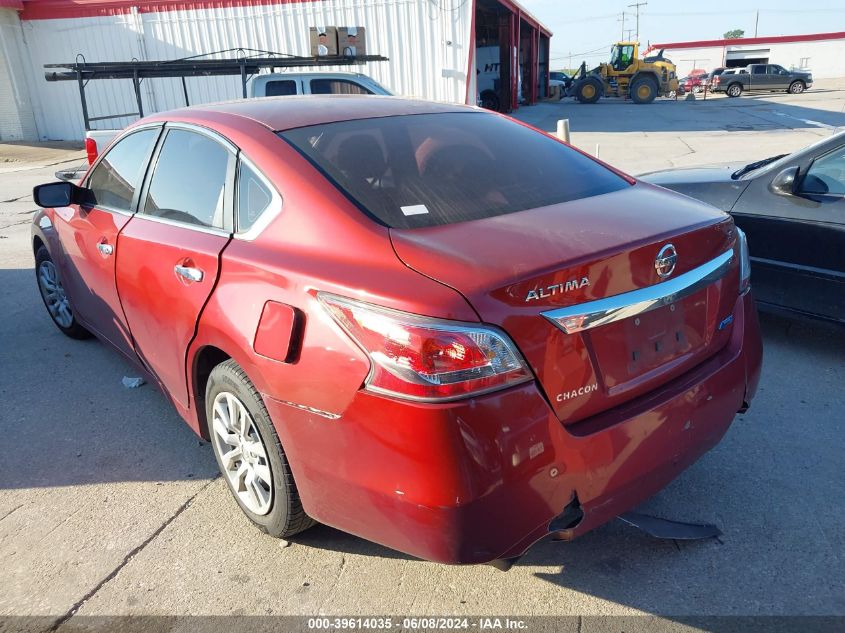 2014 Nissan Altima 2.5/2.5 S/2.5 Sl/2.5 Sv VIN: 1N4AL3AP3EC272093 Lot: 39614035