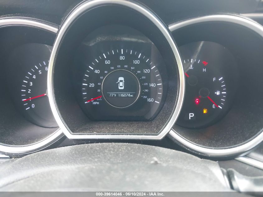 2015 Kia Optima Lx VIN: KNAGM4A79F5531616 Lot: 39614046