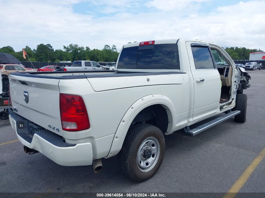 2017 Ram 2500 Longhorn 4X4 6'4 Box VIN: 3C6UR5GL6HG610715 Lot: 39614054