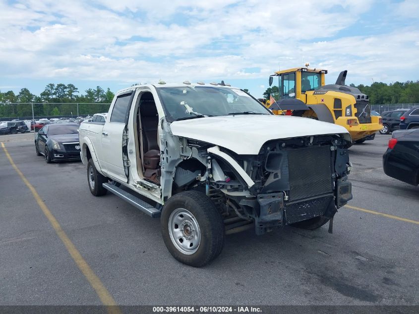 2017 Ram 2500 Longhorn 4X4 6'4 Box VIN: 3C6UR5GL6HG610715 Lot: 39614054