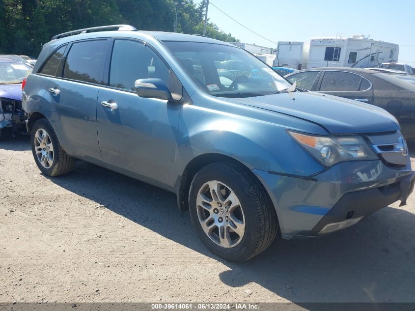 2007 Acura Mdx Technology Package VIN: 2HNYD28387H538656 Lot: 39614061