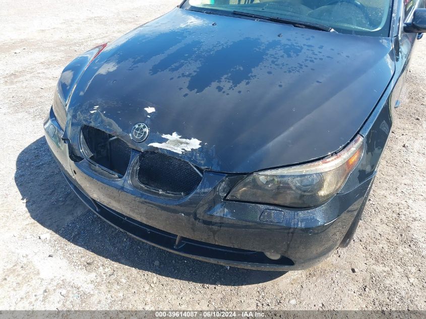 2007 BMW 550I VIN: WBANB53507CP04869 Lot: 39614087