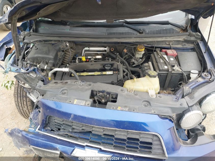 2013 Chevrolet Sonic Lt Auto VIN: 1G1JC5SG9D4207593 Lot: 39614095