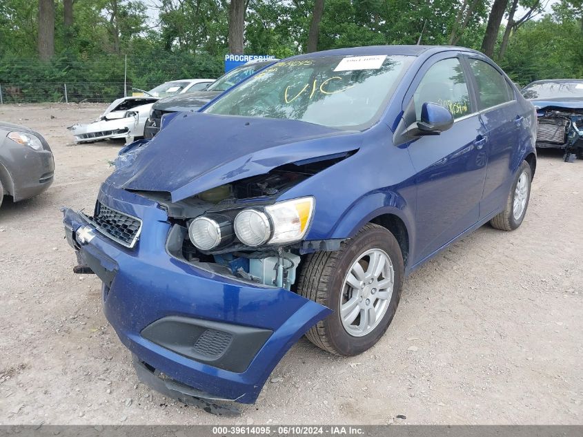 2013 Chevrolet Sonic Lt Auto VIN: 1G1JC5SG9D4207593 Lot: 39614095