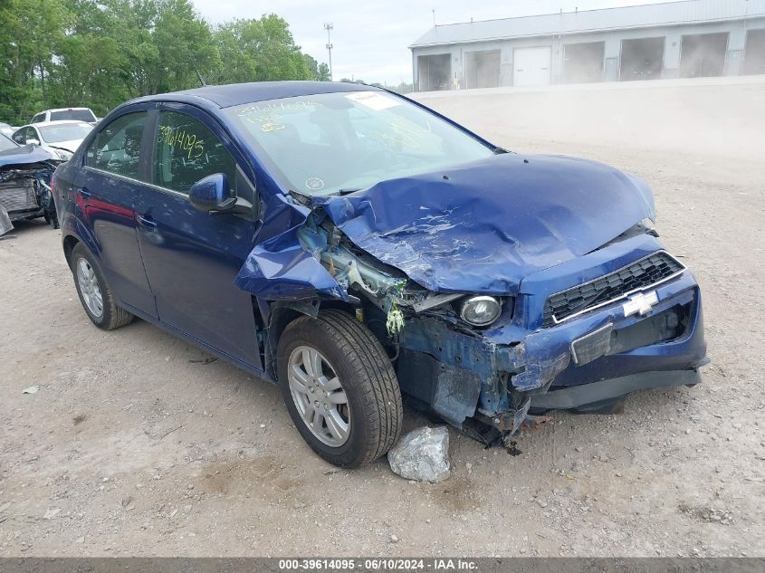 2013 Chevrolet Sonic Lt Auto VIN: 1G1JC5SG9D4207593 Lot: 39614095