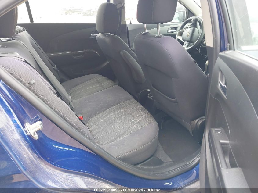 2013 Chevrolet Sonic Lt Auto VIN: 1G1JC5SG9D4207593 Lot: 39614095