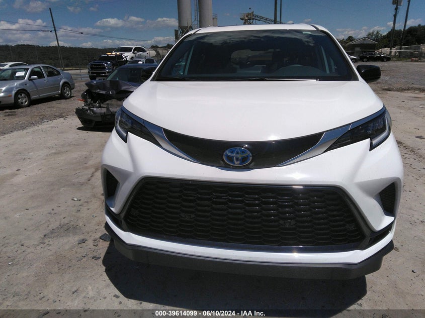 2023 Toyota Sienna Xse VIN: 5TDDSKFC7PS076685 Lot: 39614099