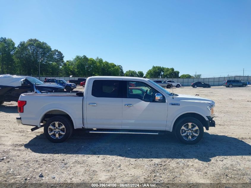 2020 Ford F-150 Lariat VIN: 1FTEW1C50LFB04779 Lot: 39614100