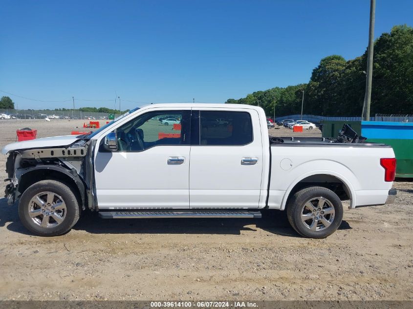 2020 Ford F-150 Lariat VIN: 1FTEW1C50LFB04779 Lot: 39614100