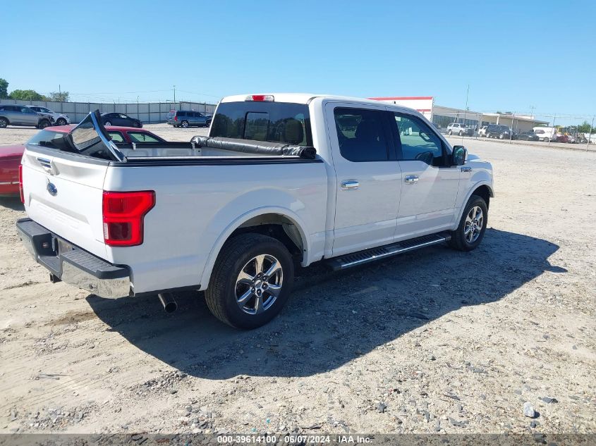 2020 Ford F-150 Lariat VIN: 1FTEW1C50LFB04779 Lot: 39614100