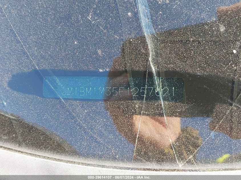 2015 Mazda Mazda3 S Grand Touring VIN: JM1BM1M35F1257021 Lot: 39614107