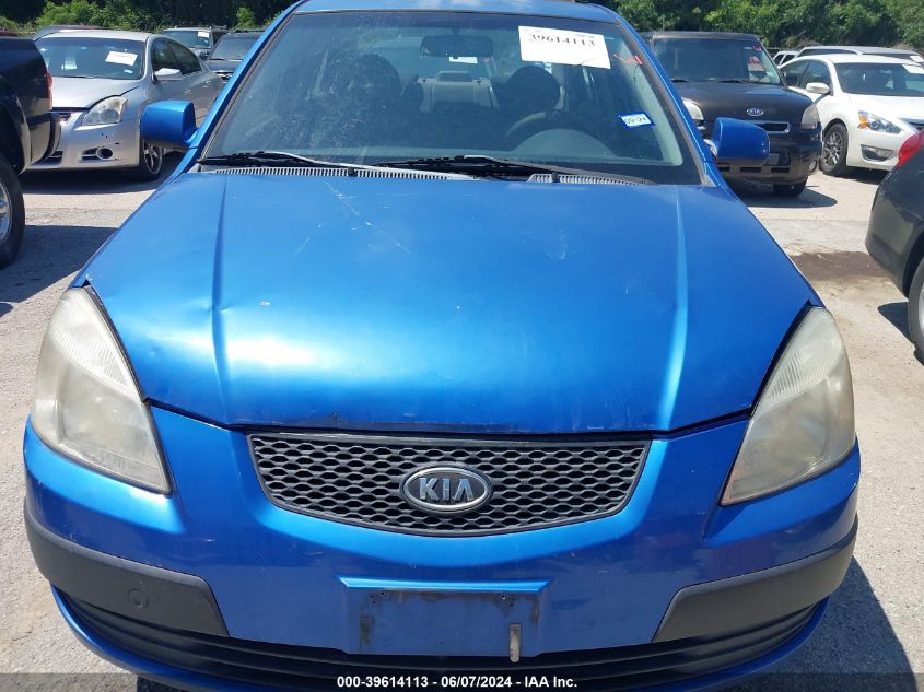 2008 Kia Rio Lx VIN: KNADE123286329577 Lot: 39614113