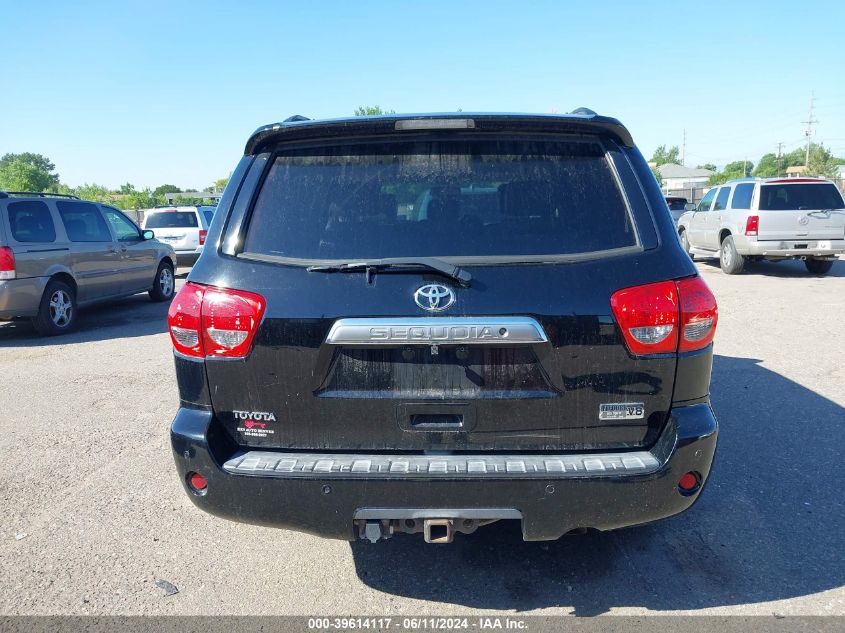 2008 Toyota Sequoia Limited 5.7L V8 VIN: 5TDZY68A68S007611 Lot: 39614117