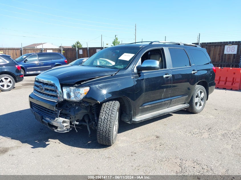 2008 Toyota Sequoia Limited 5.7L V8 VIN: 5TDZY68A68S007611 Lot: 39614117