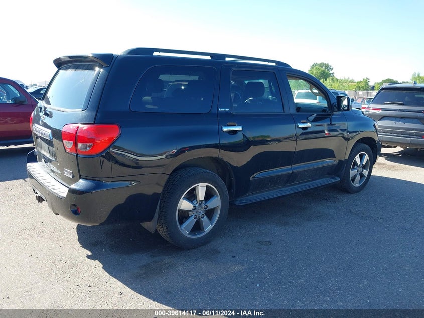 2008 Toyota Sequoia Limited 5.7L V8 VIN: 5TDZY68A68S007611 Lot: 39614117