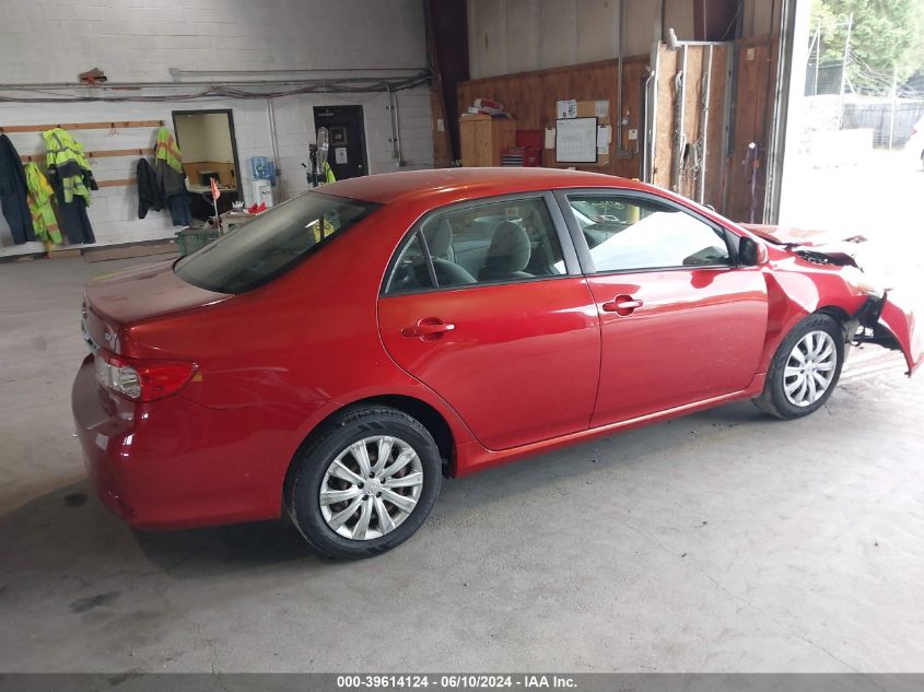 2012 Toyota Corolla Le VIN: JTDBU4EE0C9173087 Lot: 39614124