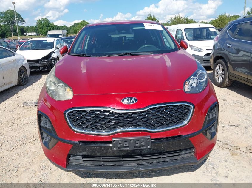 2021 Kia Sportage Lx VIN: KNDPM3ACXM7898309 Lot: 39614135