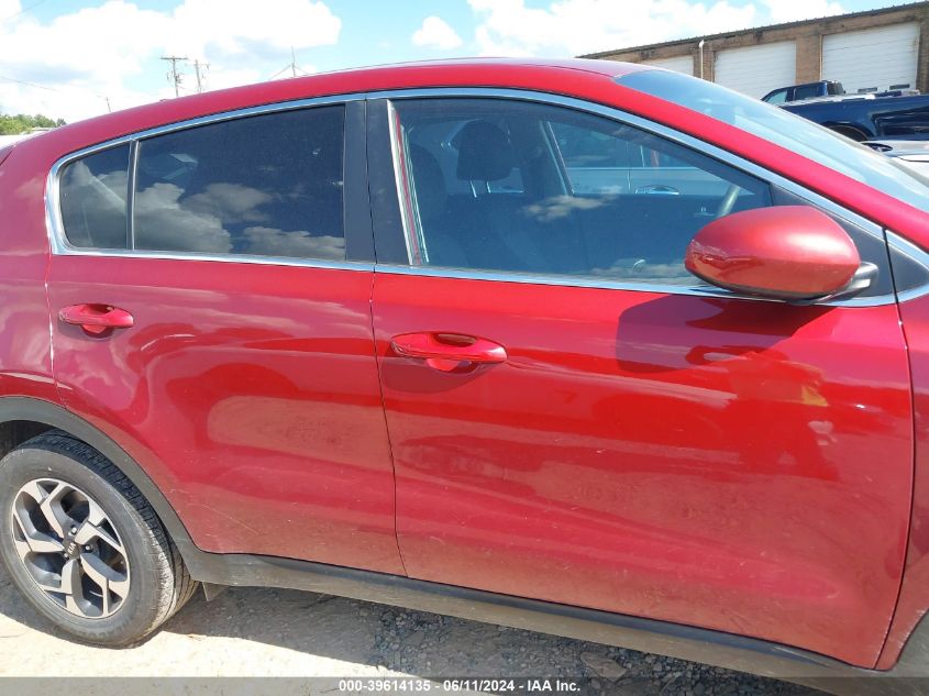 2021 Kia Sportage Lx VIN: KNDPM3ACXM7898309 Lot: 39614135