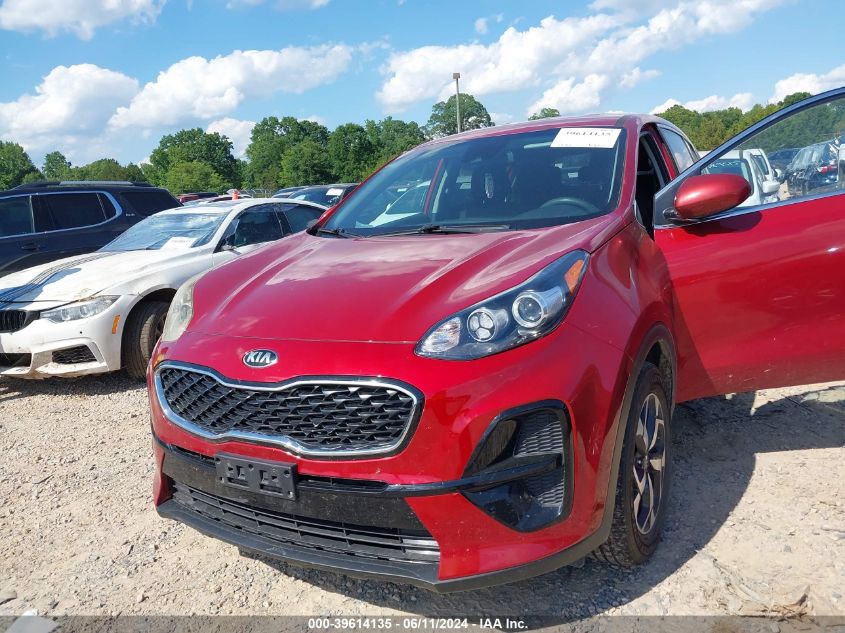 2021 Kia Sportage Lx VIN: KNDPM3ACXM7898309 Lot: 39614135
