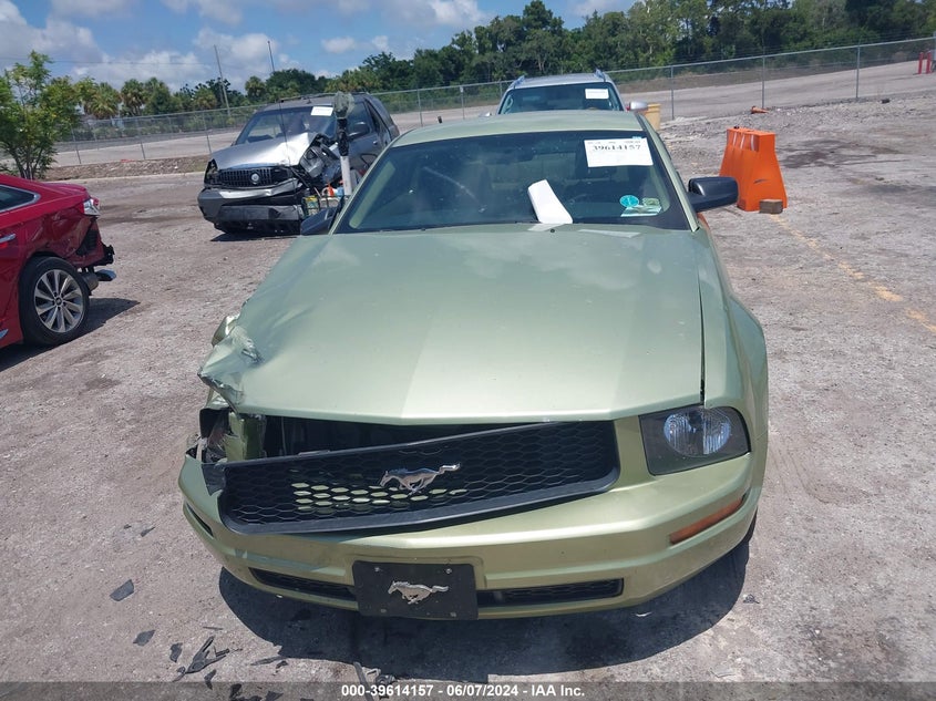 2005 Ford Mustang V6 Deluxe/V6 Premium VIN: 1ZVFT80N955139837 Lot: 39614157