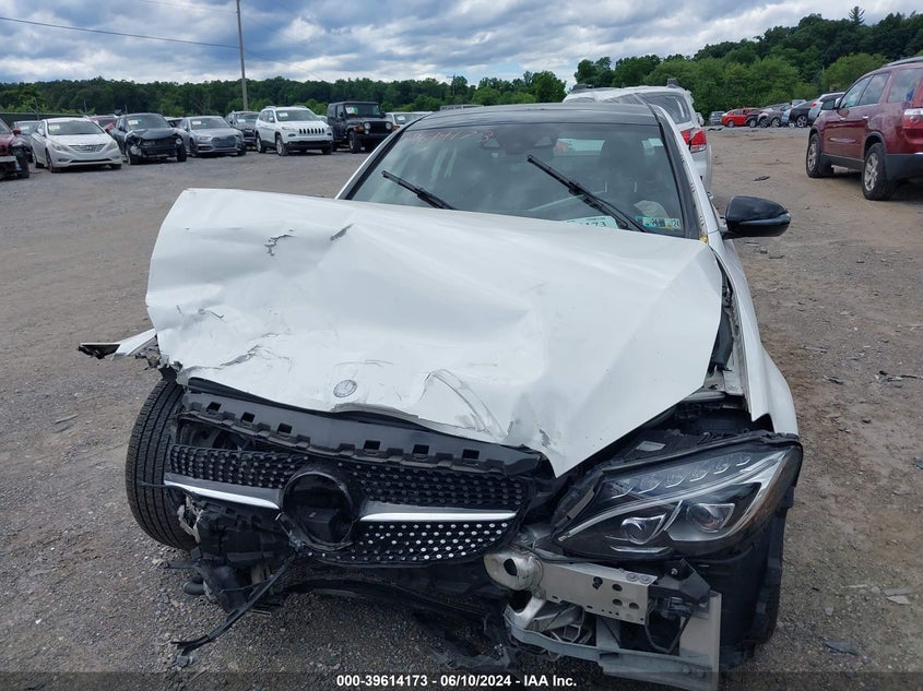 2016 Mercedes-Benz C 450 Amg 4Matic VIN: 55SWF6EB7GU111497 Lot: 39614173