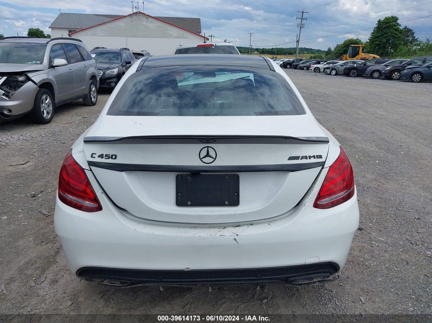 2016 Mercedes-Benz C 450 Amg 4Matic VIN: 55SWF6EB7GU111497 Lot: 39614173