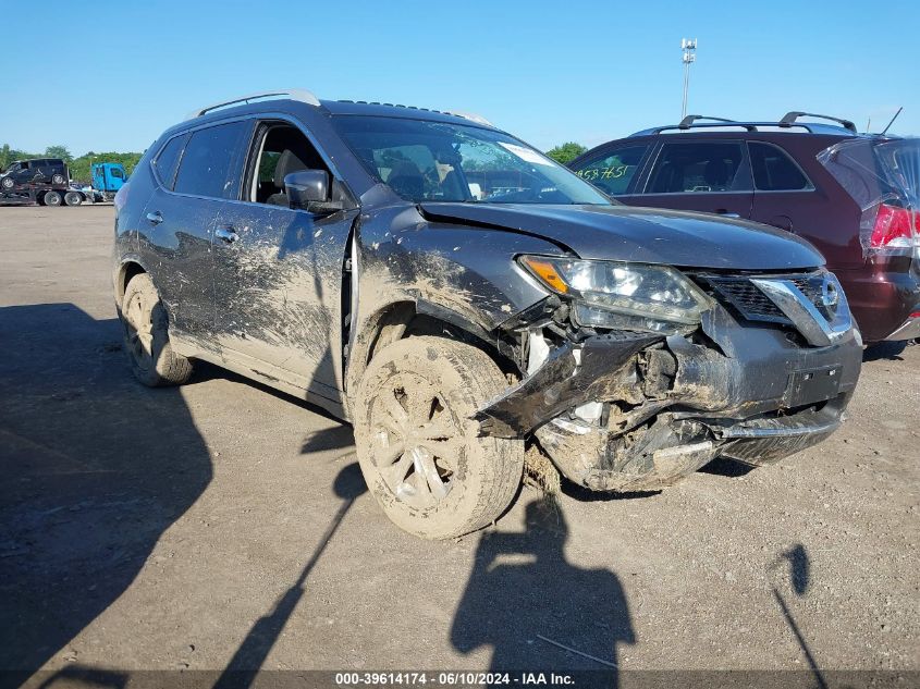 2015 Nissan Rogue Sv VIN: 5N1AT2MV2FC911642 Lot: 39614174