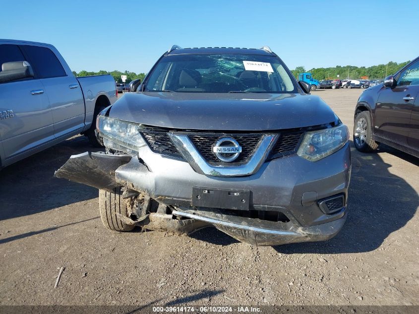 2015 Nissan Rogue Sv VIN: 5N1AT2MV2FC911642 Lot: 39614174