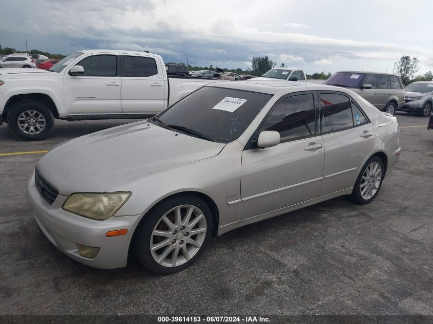 2004 Lexus Is 300 VIN: JTHBD192040092206 Lot: 39614183