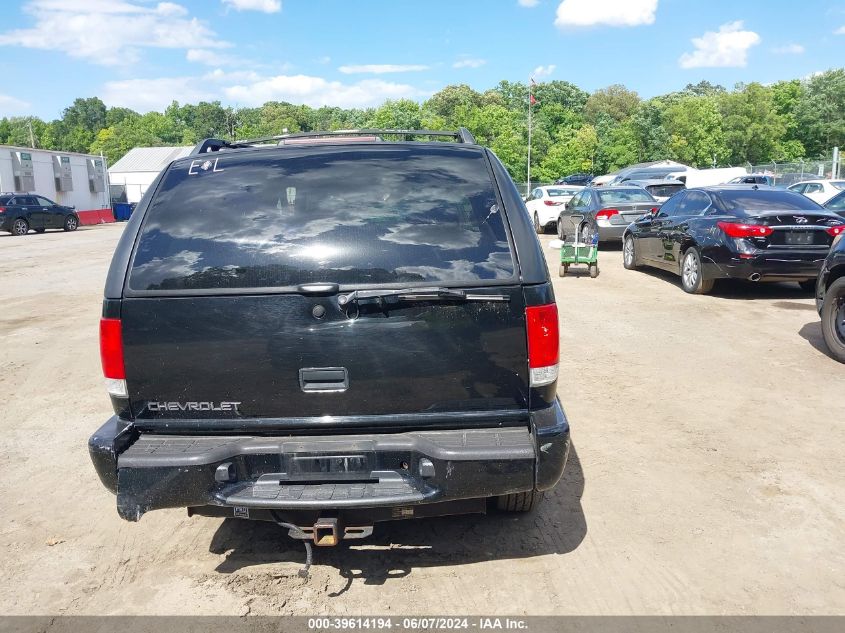 2001 Chevrolet Blazer Trailblazer VIN: 1GNDT13W312150664 Lot: 39614194