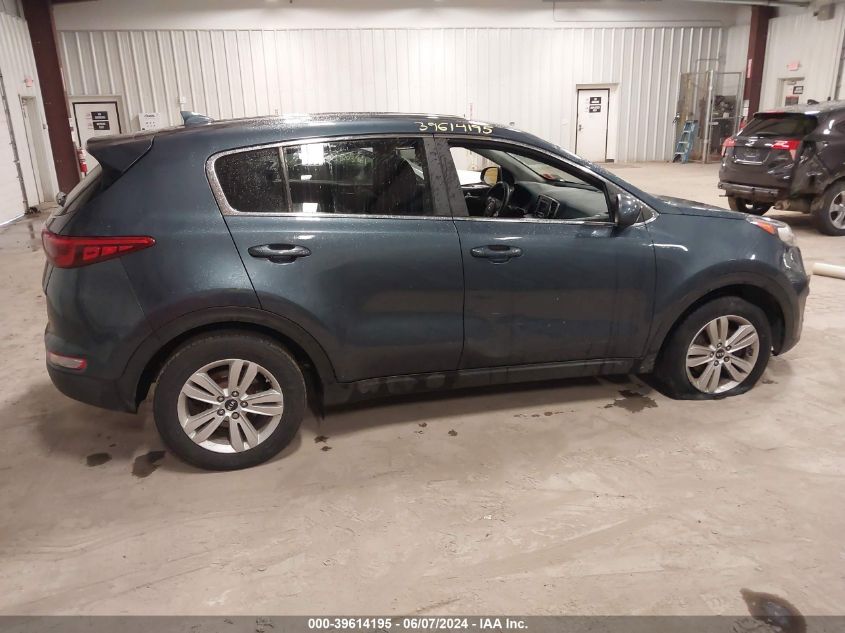 2018 Kia Sportage Lx VIN: KNDPM3AC9J7344951 Lot: 39614195