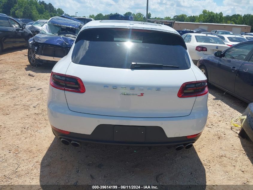 2018 Porsche Macan S VIN: WP1AB2A58JLB31566 Lot: 39614199